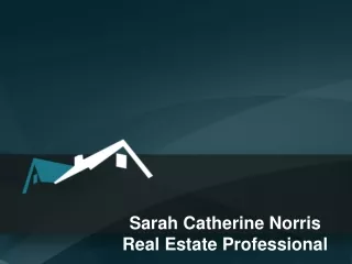 Sarah Catherine Norris Real Estate Professional