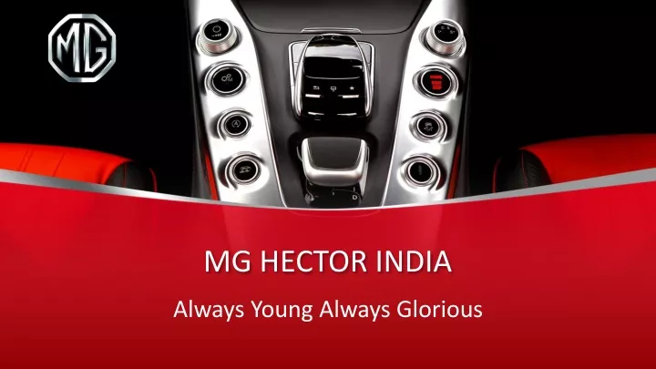 mg hector india