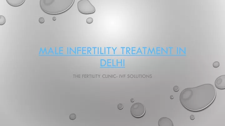 male infertility treatment in delhi