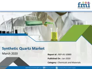 Synthetic Quartz Market worth  US$ 150 Mn by 2029ra