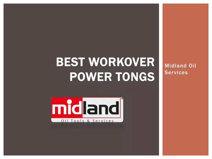 best best workover workover power tongs power