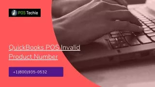 QuickBooks POS Invalid Product Number : Error code 176109