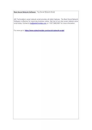 best social network software top social network