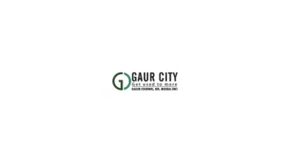 Gaur City | Greater Noida West | 9582275275