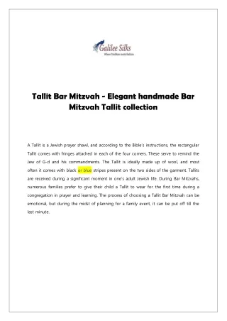 tallit bar mitzvah elegant handmade bar mitzvah