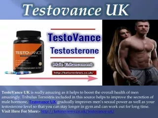 Testovance UK