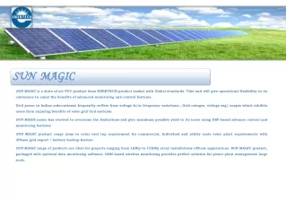 Sun Magic - Enertech