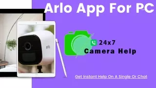 arlo app for pc