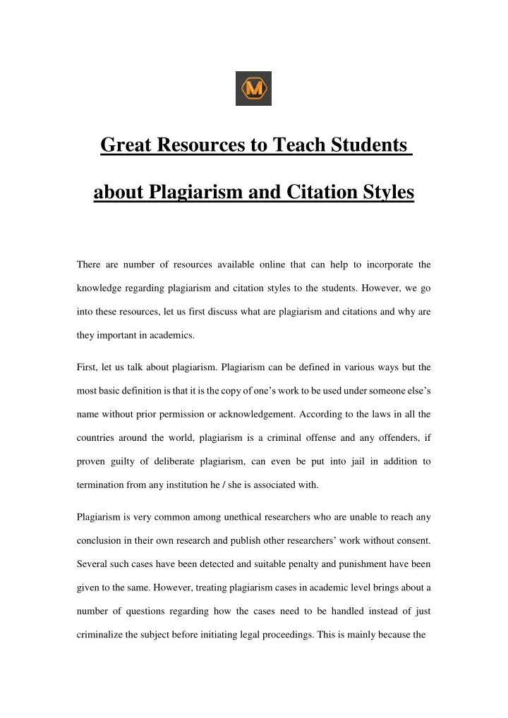 great resources to teach students