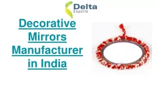 Decorative Mirror Manufacturer in India