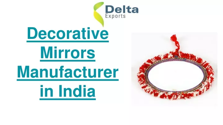 decorative mirrors manufacturer in india