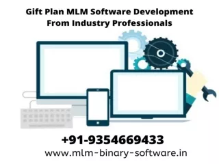 Gift Plan MLM Software Development From Industry Professionals