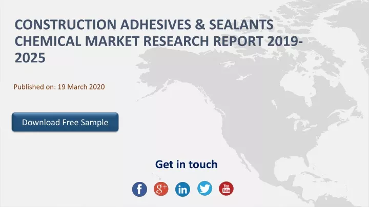 construction adhesives sealants chemical market research report 2019 2025