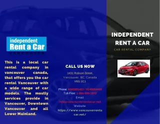 Best Car Rental In Vancouver