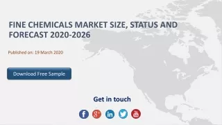 Fine Chemicals Market Size, Status and Forecast 2020-2026