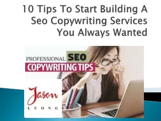 10 Tips To Start Building A Seo Copywriting Services You Always Wanted