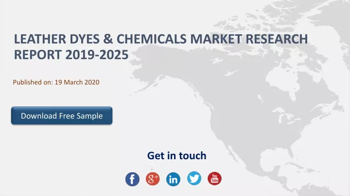 leather dyes chemicals market research report 2019 2025