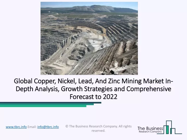 global copper nickel lead and zinc mining market