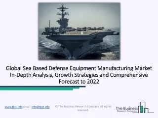 global sea based defense equipment manufacturing