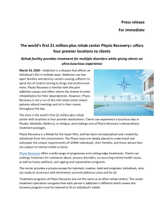 press release