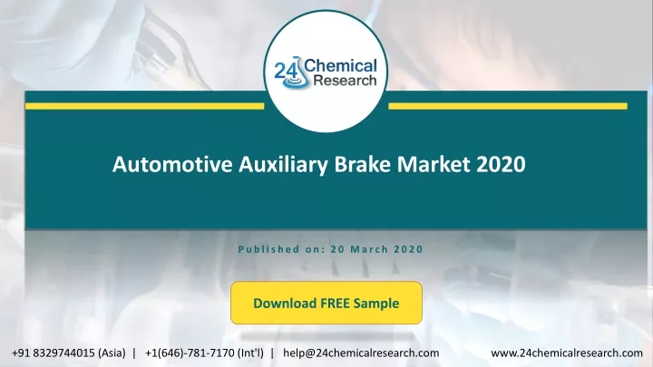 automotive auxiliary brake market 2020
