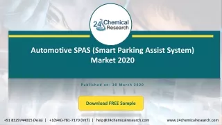 Automotive SPAS Smart Parking Assist System Market 2020