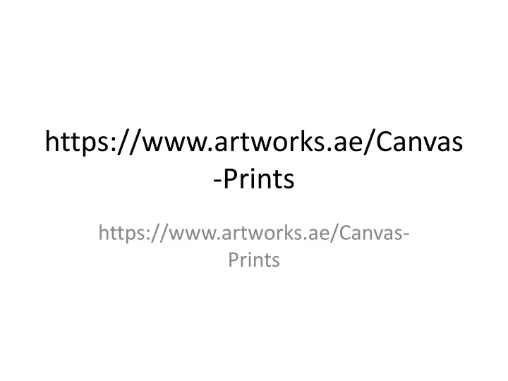 https www artworks ae canvas prints