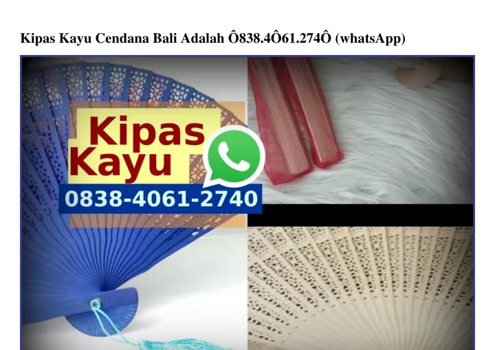 kipas kayu cendana bali adalah