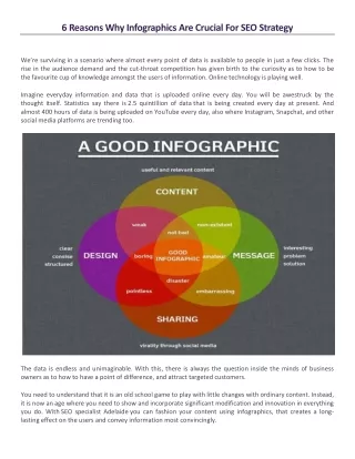 6 Reasons Why Infographics Are Crucial For SEO Strategy
