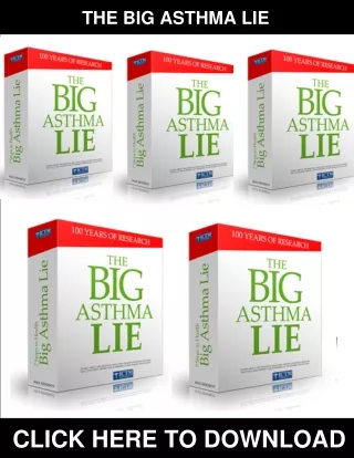 The Big Asthma Lie and 7 Steps to Health PDF, eBook by Max Sidorov