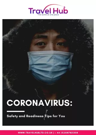Coronavirus | Safety and Readiness Tips | Travel Hub Ltd UK