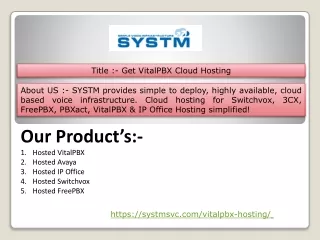 title get vitalpbx cloud hosting