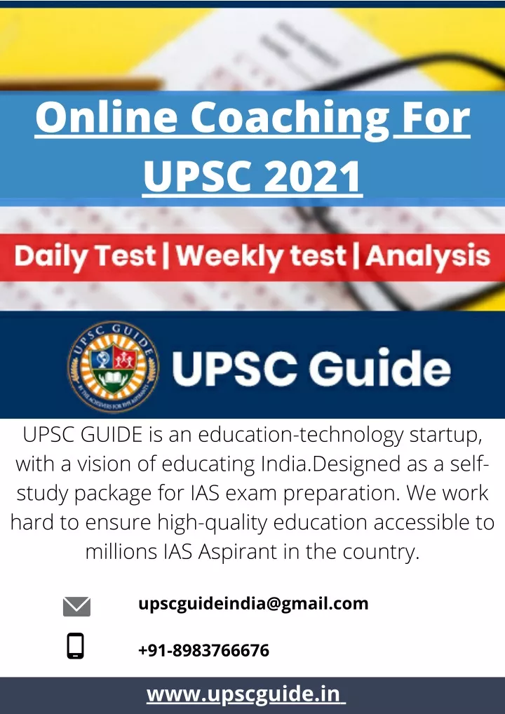 online coaching for upsc 2021