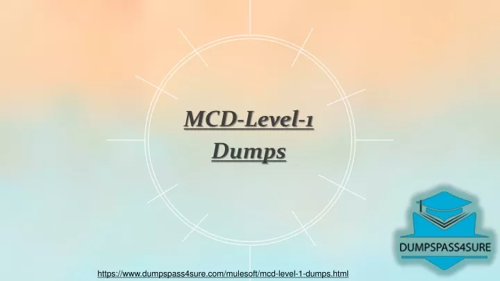 mcd level 1 dumps