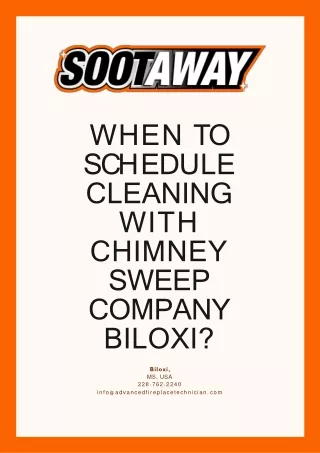 Hire Experts From Chimney Sweep Company Biloxi – SootAway
