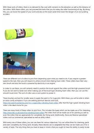 with these sorts of rollers there is no demand