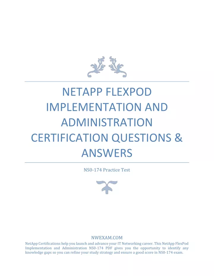 netapp flexpod implementation and administration