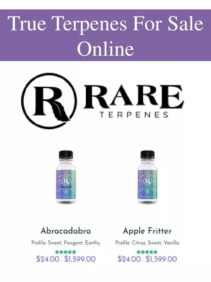 true terpenes for sale online