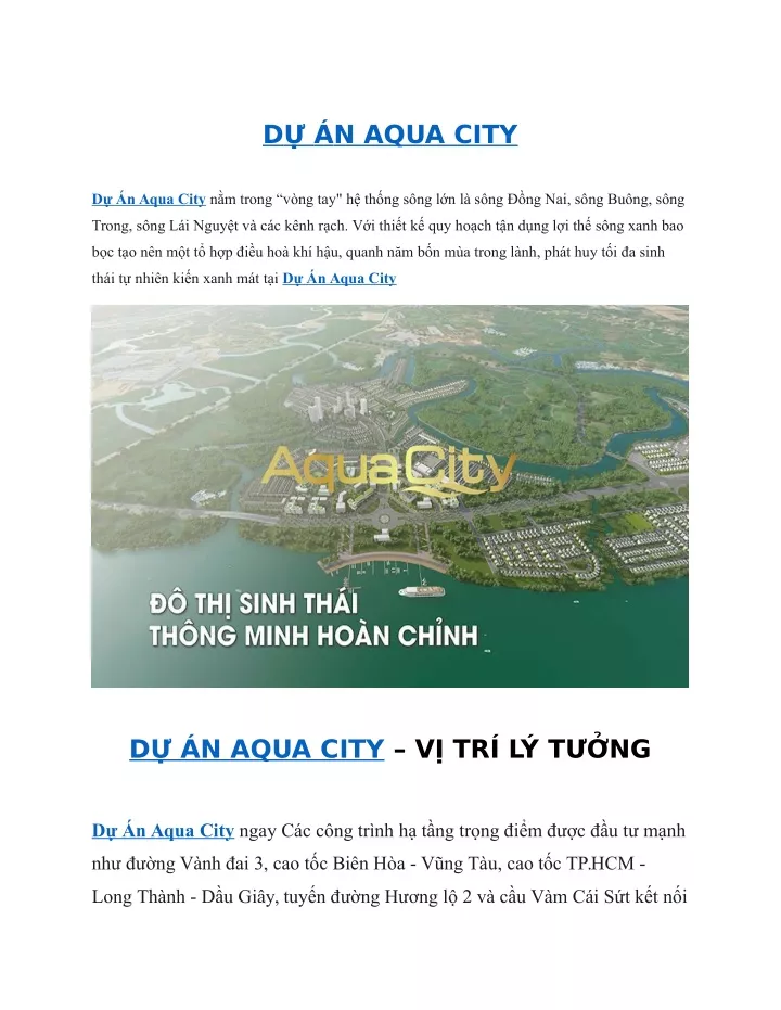 d n aqua city