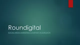 Roundigital-social media marketing services in Delhi