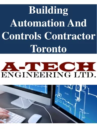 Building Automation And Controls Contractor Toronto