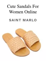 Cute Sandals For Women Online
