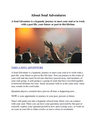 about soul adventures