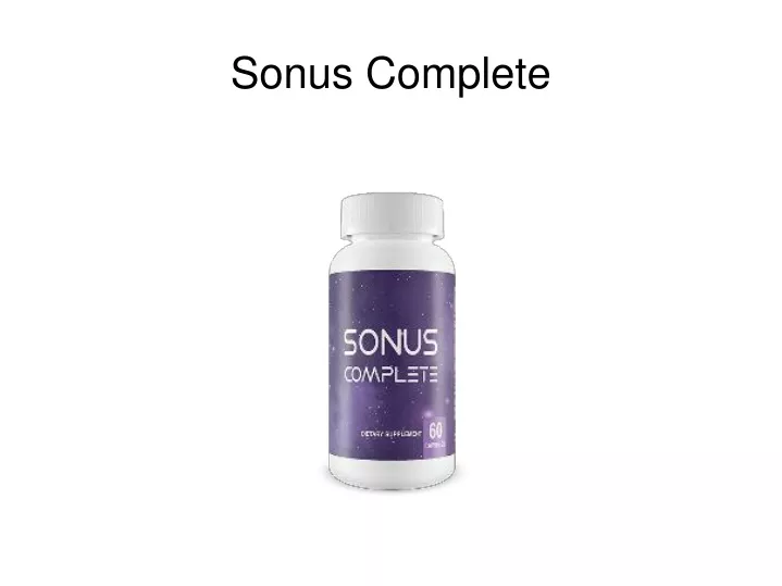 sonus complete