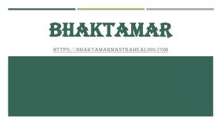 bhaktamar