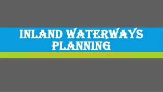 inland waterways planning