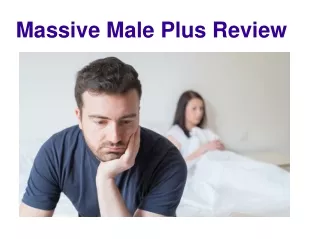 Massive Male Plus Review