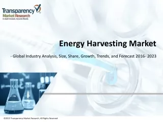 energy harvesting market