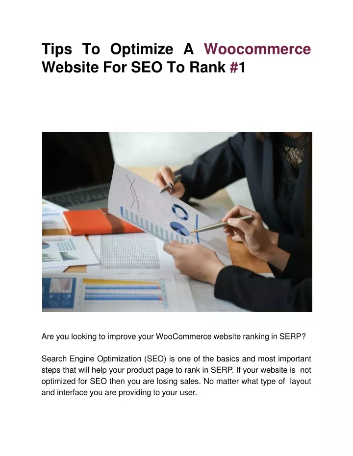 tip s t o optimiz e a woocommerc e website for seo to rank 1