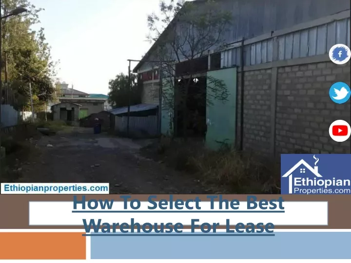 how to select the best warehouse for lease